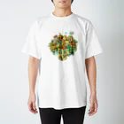 kajii / みらい楽器ラボの楽器の街 Regular Fit T-Shirt