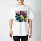 sayacaハンドメイドショップの大きめのカラフルヘアピン Regular Fit T-Shirt