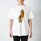 flatcoatedretrieverのgolden retriever スタンダードTシャツ