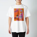 𝙈𝙊𝙈𝙊'𝙨 𝙎𝙝𝙤𝙥のvintage vaporwave #02 Regular Fit T-Shirt