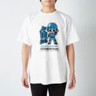 漢字キャラクターあめかちゃんのウオヘンくん スタンダードTシャツ