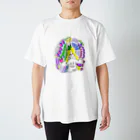 Margot.の三つ編みちゃん Regular Fit T-Shirt