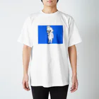 AOLのみっつ耳ちゃん青 Regular Fit T-Shirt