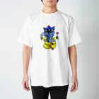 だるまキャットのガネーシャくん Regular Fit T-Shirt