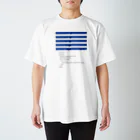 ツレヅレ草のストライプのコード Regular Fit T-Shirt