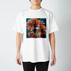 福陀落海灣公司の台湾花布 スタンダードTシャツ