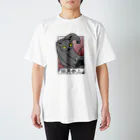 冥王星の猫男参上（淡色） スタンダードTシャツ