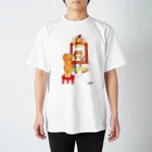 Doodle のくまえるの悩み Regular Fit T-Shirt