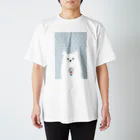 ***drop sky***の涼み白クマ Regular Fit T-Shirt