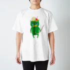 おばけ商店のおばけTシャツ＜クリームソーダになりたい河童・大＞ Regular Fit T-Shirt