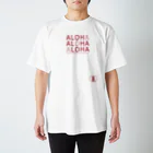 aloha_pineapple_hawaiiのALOHA ALOHA ALOHA (ストロベリー)106 スタンダードTシャツ