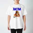 MEGA X 物販のEat Pizza(color) Regular Fit T-Shirt