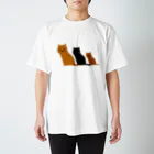 もちぱっちの猫ねこネコ スタンダードTシャツ