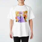 らいおん's SHOPのフラペチーノ大好き女の子 スタンダードTシャツ