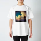 田原たぁろの赤と空 Regular Fit T-Shirt