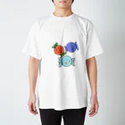 ずっぽんぽ(利益100円均一)の食べる夏 スタンダードTシャツ