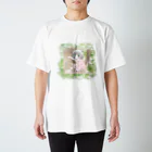 阿部ゆたかの箱ねこ（芝） Regular Fit T-Shirt