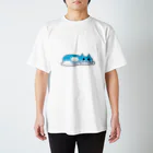 Art store 'Peace' | ぴぃす堂の青空・イモネコ スタンダードTシャツ