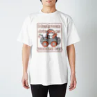 yuccoloのキノコとキの車 Regular Fit T-Shirt