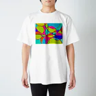 ふくふくろうのからふる丸丸 Regular Fit T-Shirt