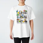 monbulanのしあわせの本棚 スタンダードTシャツ