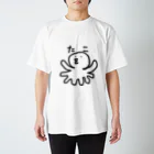 むしょくうさぎのタコ野郎 スタンダードTシャツ