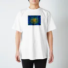 ༜ ས࿂ཐ ¥࿂༥སཐ ༜の現在地確認画像 スタンダードTシャツ