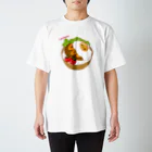 Draw freelyのロコモコ Regular Fit T-Shirt