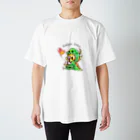 はなのすみれのかいじゅうインコちゃん Regular Fit T-Shirt