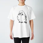 monbulanのシンプルなセキセイインコ Regular Fit T-Shirt