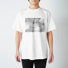 かば子のしろくろのおはな Regular Fit T-Shirt