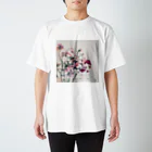 chihomilinのflowers  スタンダードTシャツ