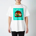 かふぇおれ店のはむちーずばーがー スタンダードTシャツ