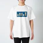 もももっとでざいん。のテキーラBLUE Regular Fit T-Shirt