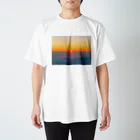 自然で遊ぶの富士山からの御来光 スタンダードTシャツ