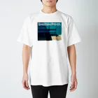 tamdmaのShimin pool  white スタンダードTシャツ