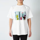 玉川ノンちゃんのお花摘み Regular Fit T-Shirt