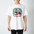 キッチュの中国茶パンダ スタンダードTシャツ