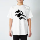 青空企画。のORCA FAMILY スタンダードTシャツ