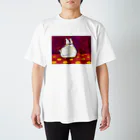 あおニャーマンのもっちり Regular Fit T-Shirt