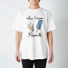 YoLuのIce Cream and a Popsicle Regular Fit T-Shirt