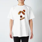 よだれ堂のパンで”パン”🥖🥯 スタンダードTシャツ