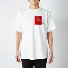 PALA's SHOP　cool、シュール、古風、和風、のQ's military operation Regular Fit T-Shirt