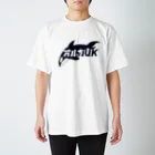 オルカU.K Official shopのオルカU.K Official goods (navy) スタンダードTシャツ