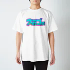 sumikanshopのスミヒデアキ スミゴェ ファイアー ブルー Regular Fit T-Shirt