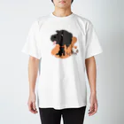 シュナウザーシュナウザーの笑うシュナ3 Regular Fit T-Shirt