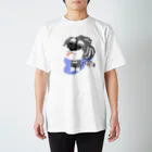 シュナウザーシュナウザーの笑うシュナ8 Regular Fit T-Shirt