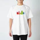 ウチダヒロコ online storeの横並びダンゴウオ Regular Fit T-Shirt