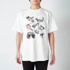 いきものや のの(本館)の深海生物たち Regular Fit T-Shirt