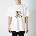 鼠兎はむ🐹のはむすたー(キンクマ) スタンダードTシャツ